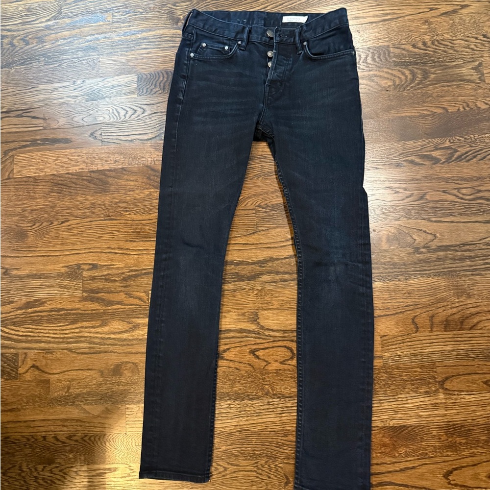 Men’s ALL SAINTS cigarette w / 28 - dark Jean